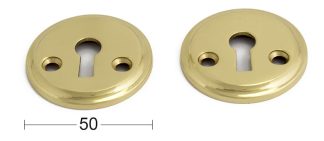 Nyckelskylt Habo 1681 Polerad Mässing