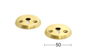 Nyckelskylt Habo 2991 Matt Mässing