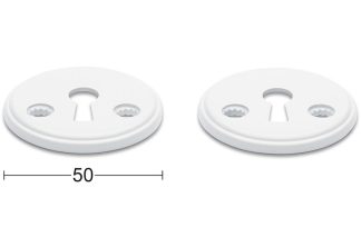 Nyckelskylt Habo Alicante Vit