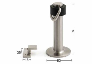 Habo Dörrhållare 393 Höjd 100 Mm