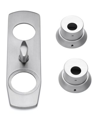 Vredskylt/Cylinderbehör Habo Borstad aluminium