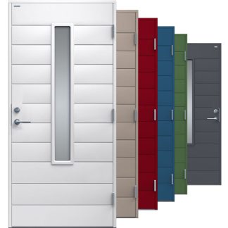 Ytterdörr Diplomat Clara klarglas