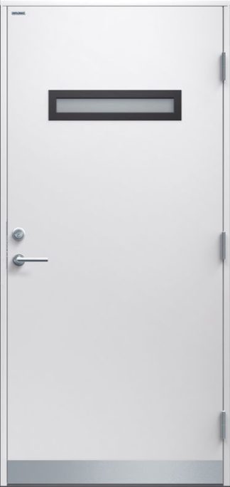 Ytterdörr Diplomat Fanny Extreme Klarglas vit