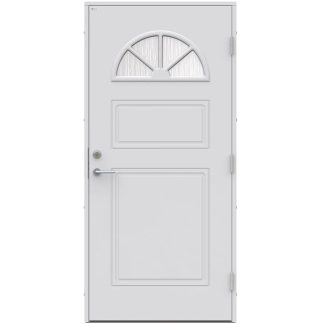 Ytterdörr Diplomat Hanna Cotswoldglas vit