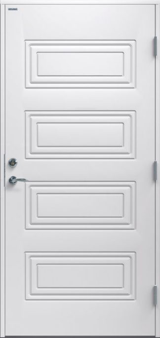 Ytterdörr Diplomat Karina Tät vit