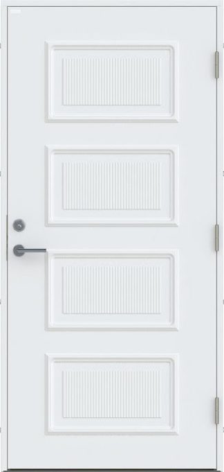 Ytterdörr Diplomat Signe Tät vit