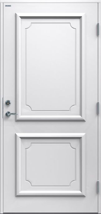 Ytterdörr Diplomat Svea Tät vit