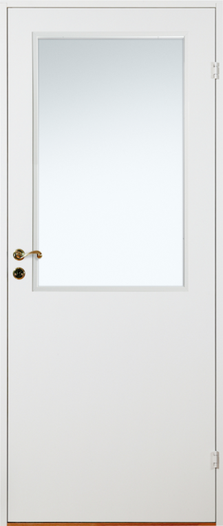 Innerdörr Diplomat Lättdörr G21 Vit Klarglas