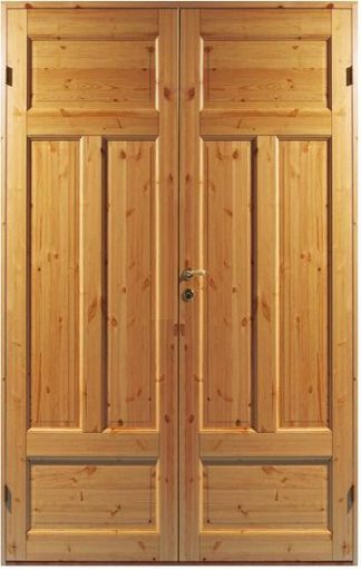 Parinnerdörr Diplomat Massiv 4 Furu Tät