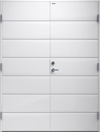 Parytterdörr Diplomat Bella Tät vit