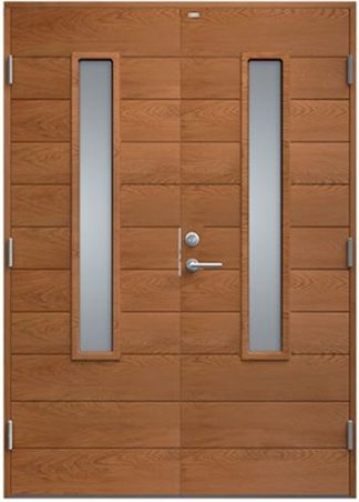 Parytterdörr Diplomat Clara Klarglas Ek