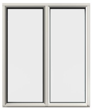 Fast Fönster Elitfönster Original Trä 100 3-Glas Med Glasdelande Post Vitmålat Trä