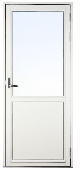 Fönsterdörr Svenska Fönster Rak Profil 3-glas Vitmålat Trä