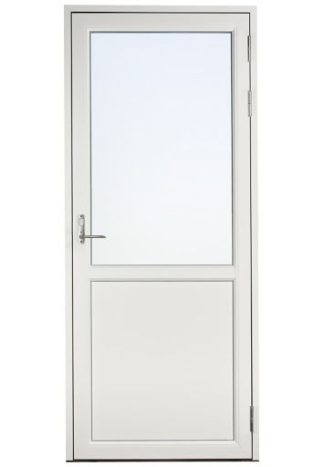 Fönsterdörr Svenska Fönster Rund Profil 3-glas Vit Aluminium