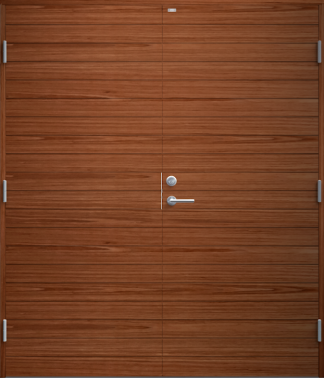 Parytterdörr Diplomat Ingela tät Teak