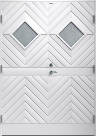 Parytterdörr Diplomat Karin cotswold vit