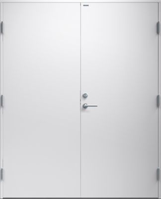 Parytterdörr Diplomat Rosa tät vit