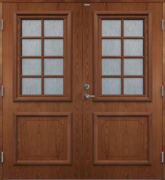 Parytterdörr Diplomat Svea cotswold teak