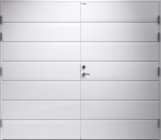 Garageport Diplomat Bella Tät Vit