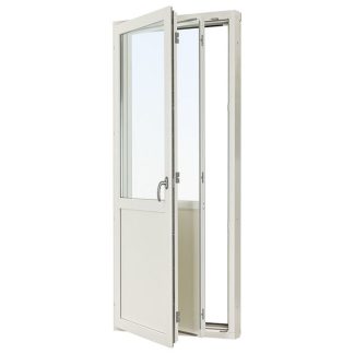 Fönsterdörr Svenska Fönster Rak Profil Inåtgående 2+1-Glas