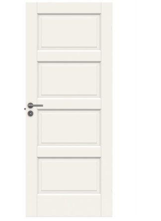 INNERDÖRR SWEDOOR CRAFT 04L MASSIV SPEGELDÖRR VIT