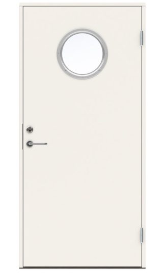 Ytterdörr Swedoor P-1000 Klarglas Vit