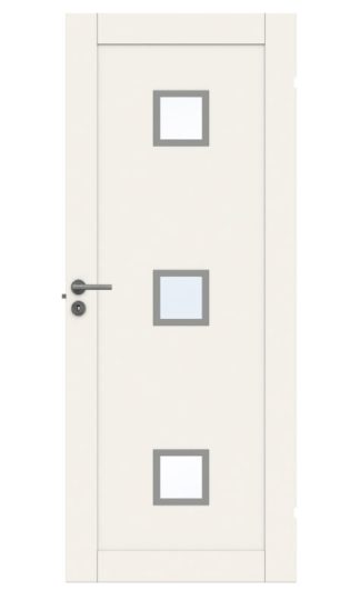 INNERDÖRR SWEDOOR UNIQUE 01L GWA320 VIT KLARGLAS