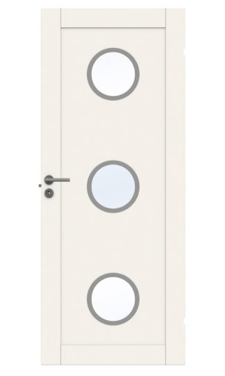 INNERDÖRR SWEDOOR UNIQUE 01L GWA330 VIT KLARGLAS
