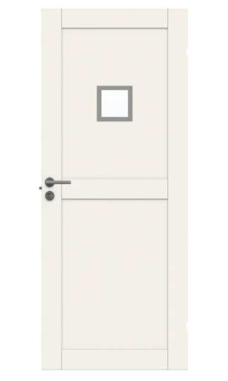 INNERDÖRR SWEDOOR UNIQUE 02L GWA120 VIT KLARGLAS