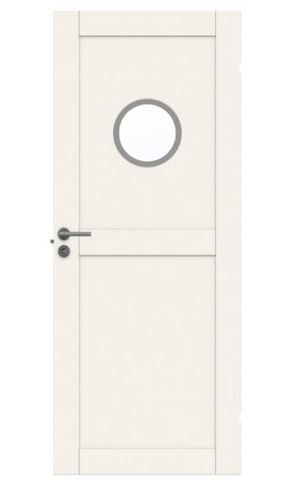 INNERDÖRR SWEDOOR UNIQUE 02L GWA130 VIT KLARGLAS