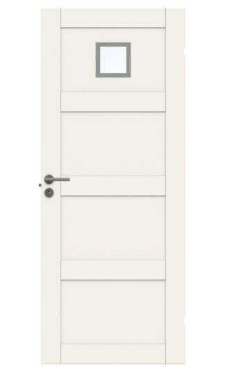 INNERDÖRR SWEDOOR UNIQUE 04L GWA120 VIT KLARGLAS