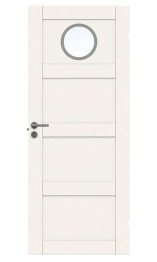 INNERDÖRR SWEDOOR UNIQUE 04L GWA130 VIT KLARGLAS