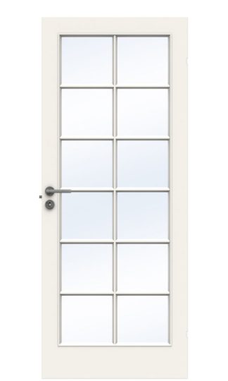 INNERDÖRR SWEDOOR STYLE SP12 FORMPRESSAD LÄTTDÖRR VIT