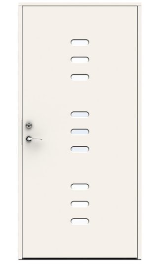 Ytterdörr Swedoor Character Cosmos Klarglas Vit