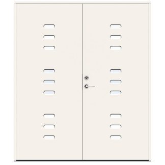 Parytterdörr Swedoor Character Cosmos Klarglas Vit