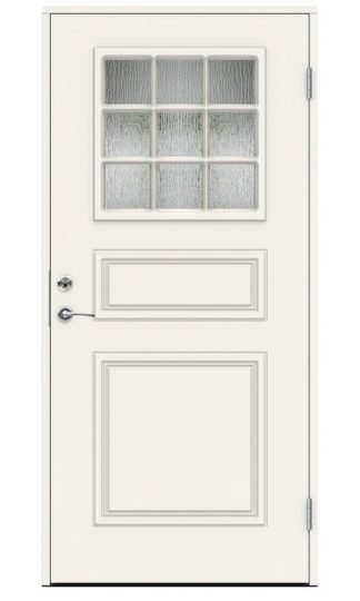 Ytterdörr Swedoor Classic Ives Cotswoldglas Vit