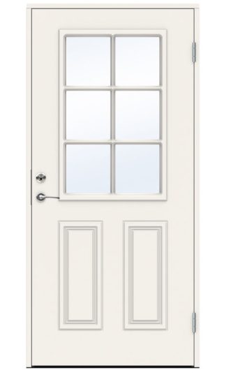 Ytterdörr Swedoor Classic Monteverdi Klarglas Vit