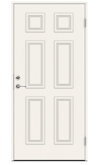 Ytterdörr Swedoor Classic Ravel Vit