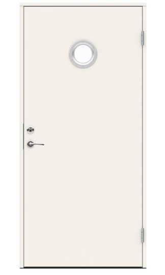 Ytterdörr Swedoor Function Donau Klarglas Vit