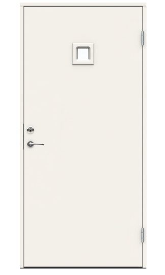 Ytterdörr Swedoor Function Erie Klarglas Vit