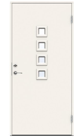 Ytterdörr Swedoor Function Michigan Klarglas Vit