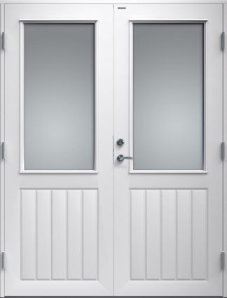 PARYTTERDÖRR DIPLOMAT ALTAN 13 VITMÅLAT TRÄ