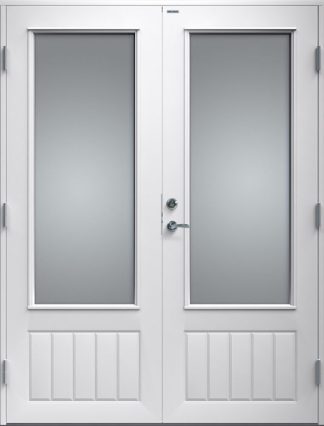 PARYTTERDÖRR DIPLOMAT ALTAN 16 VITMÅLAT TRÄ