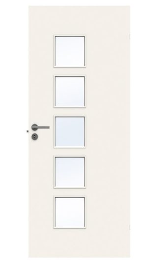 INNERDÖRR SWEDOOR STABLE EFFECT Q505 KLARGLAS VIT