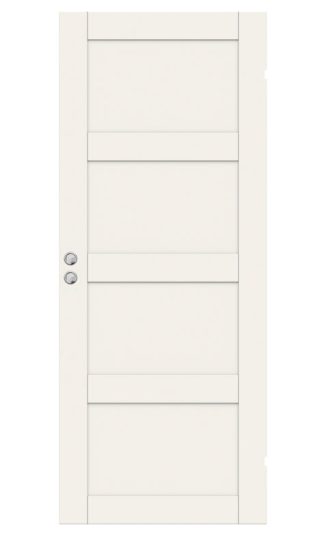 SKJUTDÖRR SWEDOOR UNIQUE 04L VIT INFÄLLD