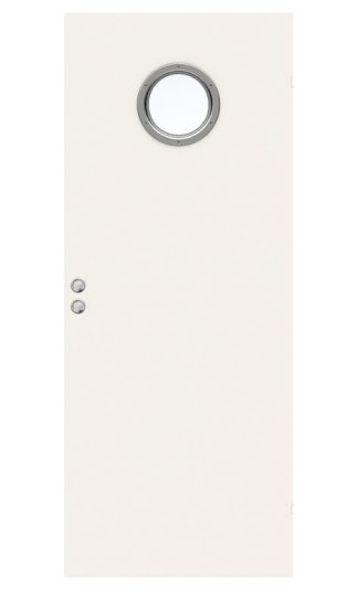 SKJUTDÖRR SWEDOOR STABLE G64 KOMPAKT KLARGLAS VIT INFÄLLD