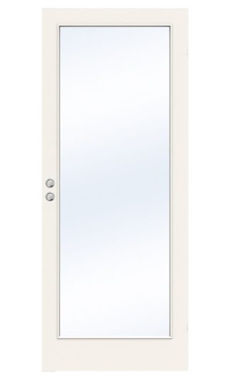 SKJUTDÖRR SWEDOOR EASY GW1 LÄTTDÖRR KLARGLAS VIT INFÄLLD