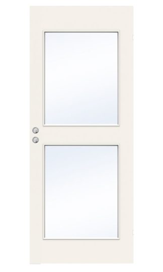 SKJUTDÖRR SWEDOOR EASY G03 LÄTTDÖRR KLARGLAS VIT INFÄLLD
