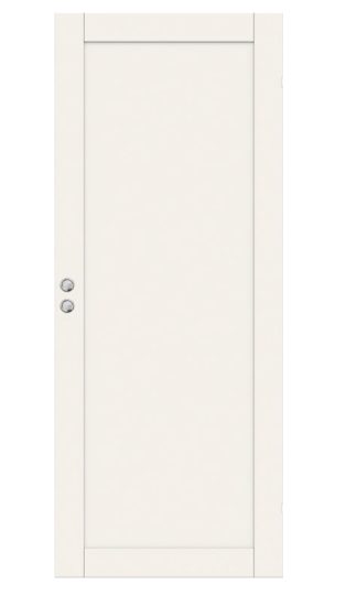 SKJUTDÖRR SWEDOOR PURITY 01L VIT INFÄLLD