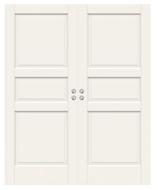 Parskjutdörr Swedoor Craft 03 Massiv Spegeldörr Infälld